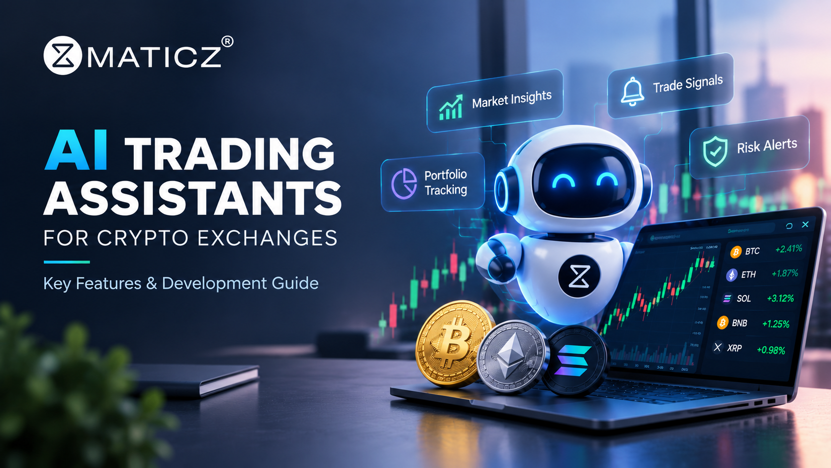 AI Trading Assistants for Crypto Exchanges: Key Features & Development Guide